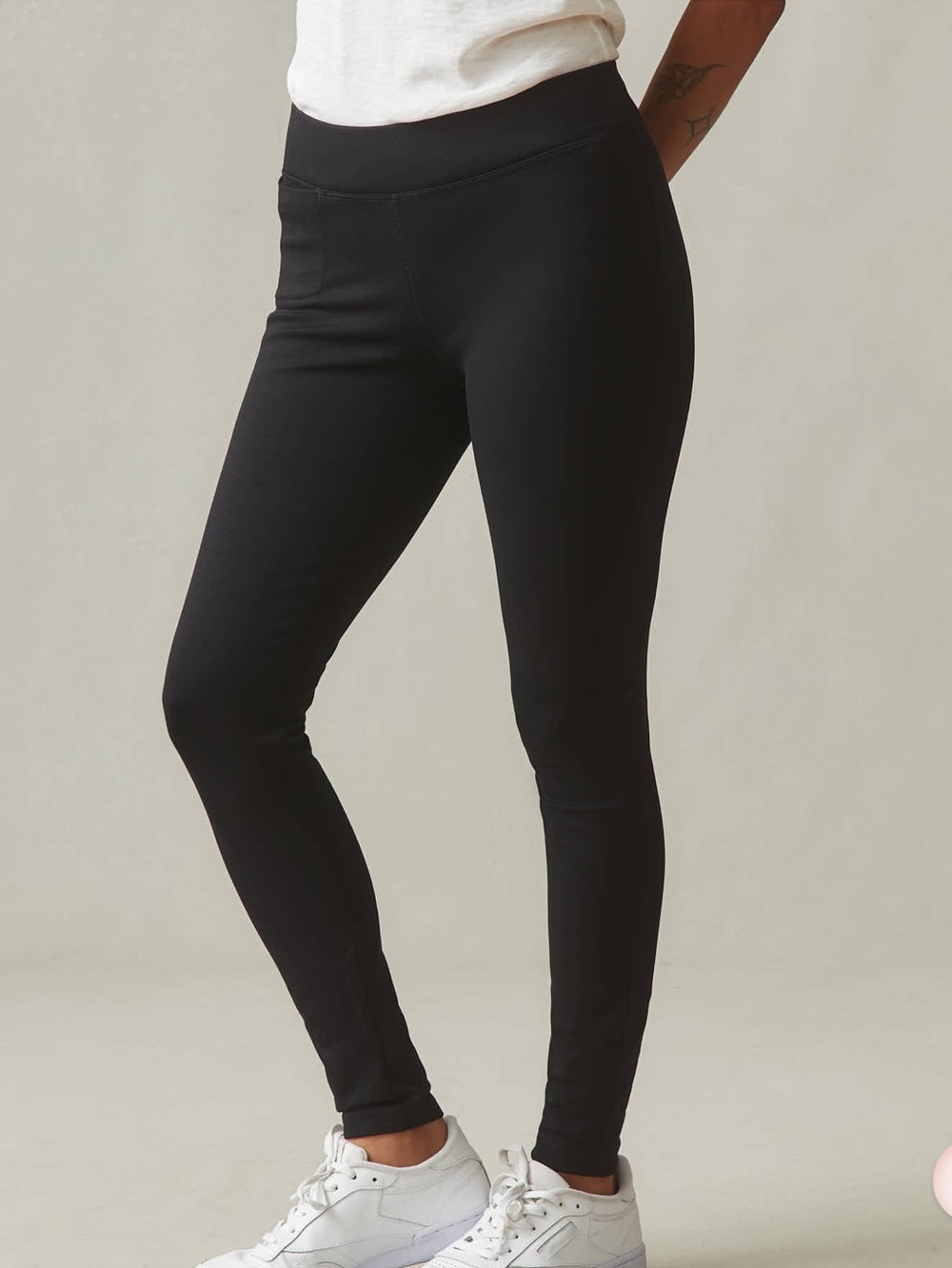 AMERICAN GIANT Ponte Slim Pant Super Black Size 10